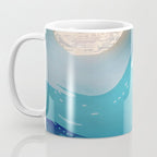Abstract Waves Coffee Mug Gallery Image 3