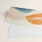 Abstract Waves Wrapping Paper Gallery Image 2