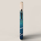 Abstract Waves iPhone Case Gallery Image 2