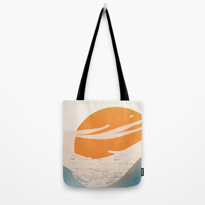 Abstract Waves Tote Bag Gallery Image 2