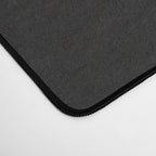 Abstract Flora - ochre black & white Desk Mat Gallery Image 4