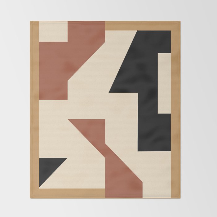 Minimalist 129 Throw Blanket Gallery Image 2