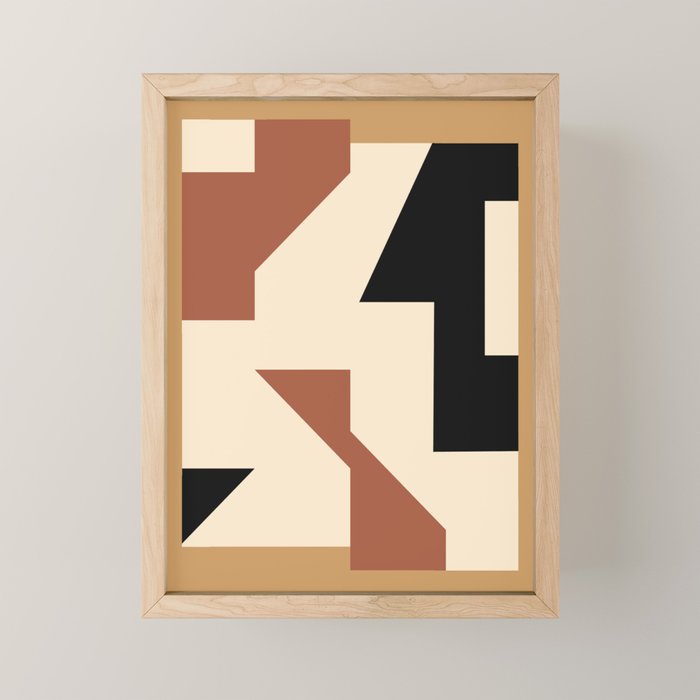 Minimalist 129 Mini Art Print Gallery Image 1