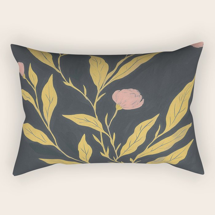 Blooming Branch Rectangular Pillow Gallery Image 2