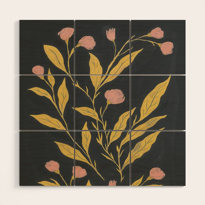 Blooming Branch Wood Wall Art Gallery Image 1
