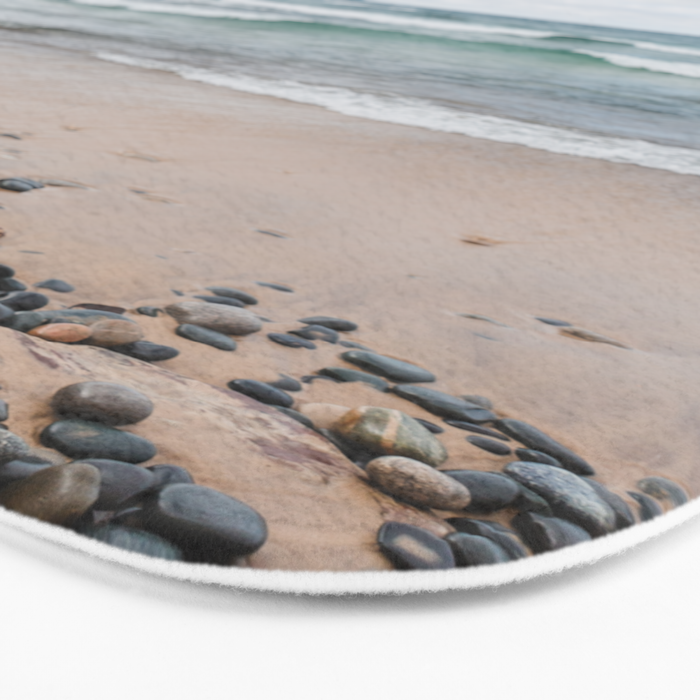 Waves on Lake Superior Bath Mat Gallery Image 3