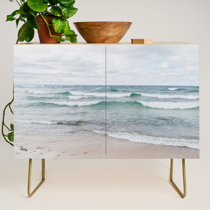 Waves on Lake Superior Credenza Gallery Image 1
