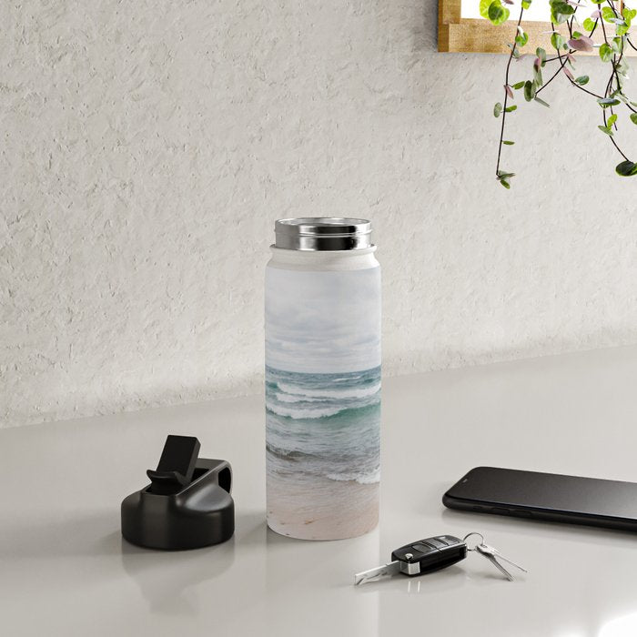 Waves on Lake Superior Water Bottle Gallery Image 4