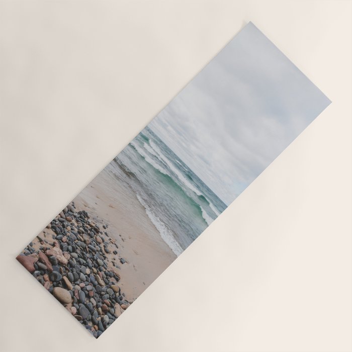 Waves on Lake Superior Yoga Mat Gallery Image 1