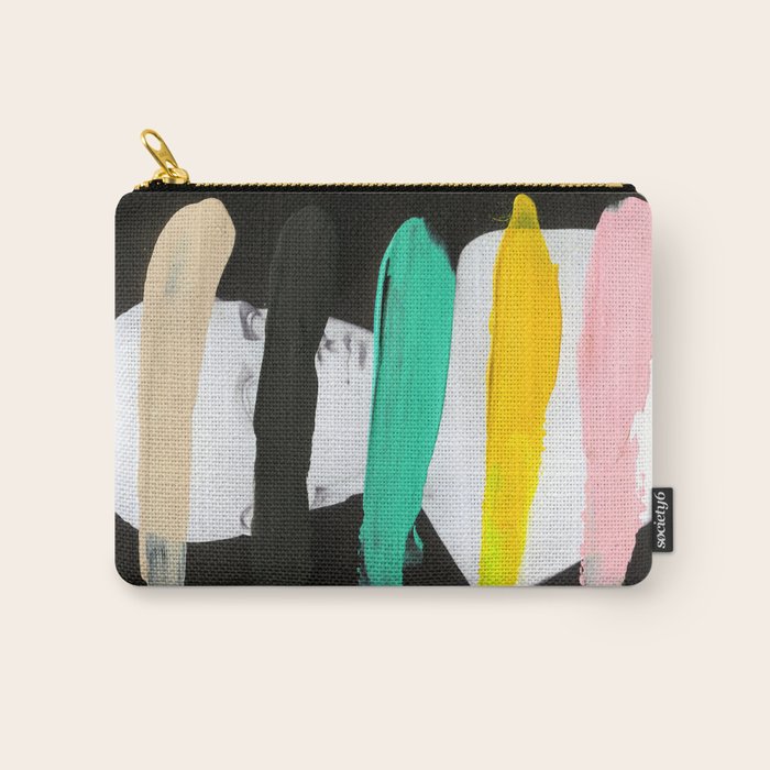 Untitled (Finger Paint 1) Carry All Pouch Gallery Image 1