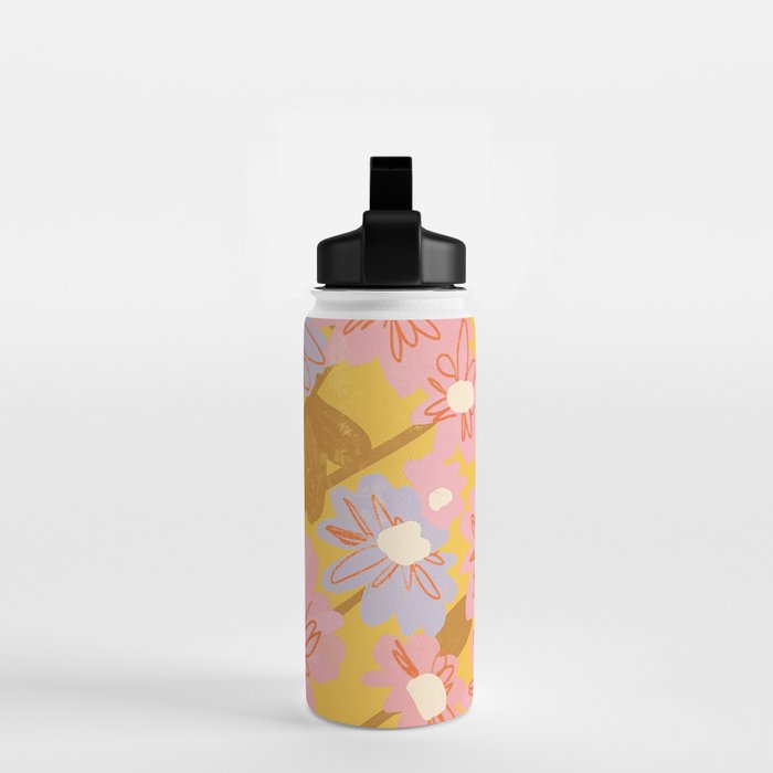 Floral 1968 Water Bottle Gallery Image 2
