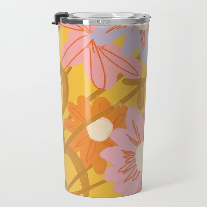 Floral 1968 Travel Mug Gallery Image 3