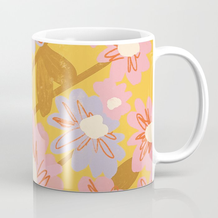 Floral 1968 Coffee Mug Gallery Image 1