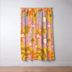 Floral 1968 Window Curtain Gallery Image 3