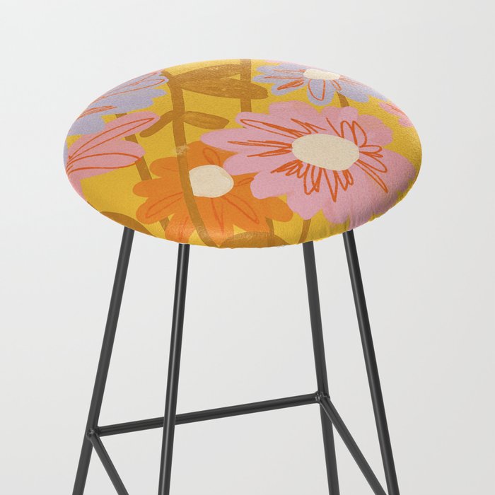 Floral 1968 Stool Gallery Image 2