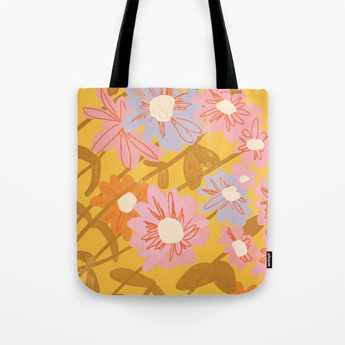 Floral 1968 Tote Bag Gallery Image 1