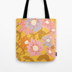 Floral 1968 Tote Bag Gallery Image 1