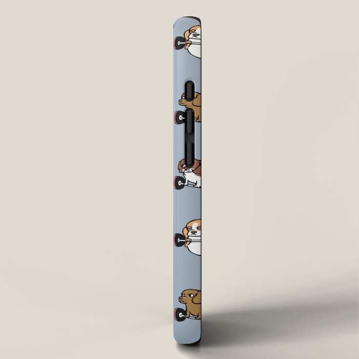 Olympic Lifting Beagles iPhone Case Gallery Image 2