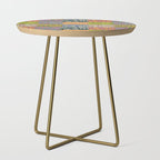 Full color patch Side Table Gallery Image 1