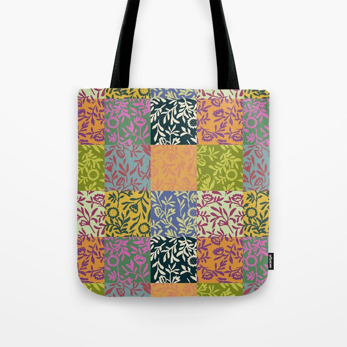 Full color patch Tote Bag Gallery Image 1