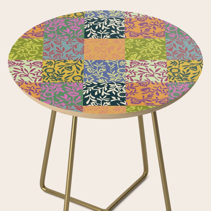 Full color patch Side Table Gallery Image 2