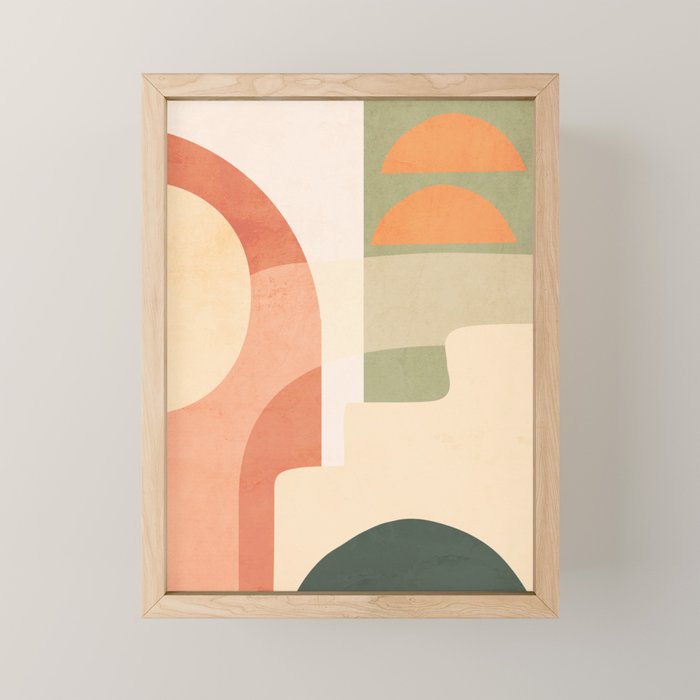 Abstract Art / Shapes 44 Mini Art Print Gallery Image 1