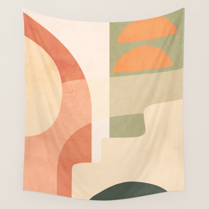 Abstract Art / Shapes 44 Wall Tapestry Gallery Image 1
