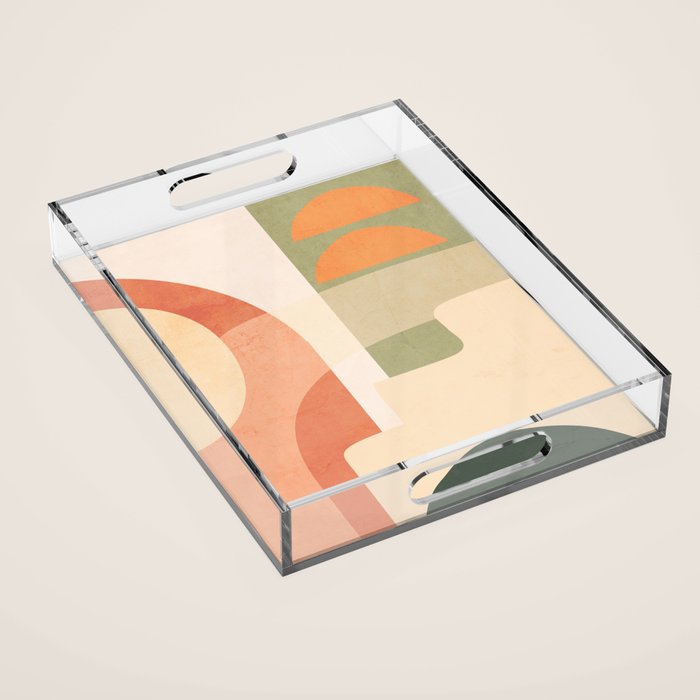 Abstract Art / Shapes 44 Acrylic Tray Gallery Image 1