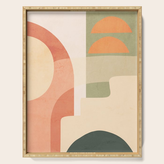 Abstract Art / Shapes 44 Serving Tray Gallery Image 1