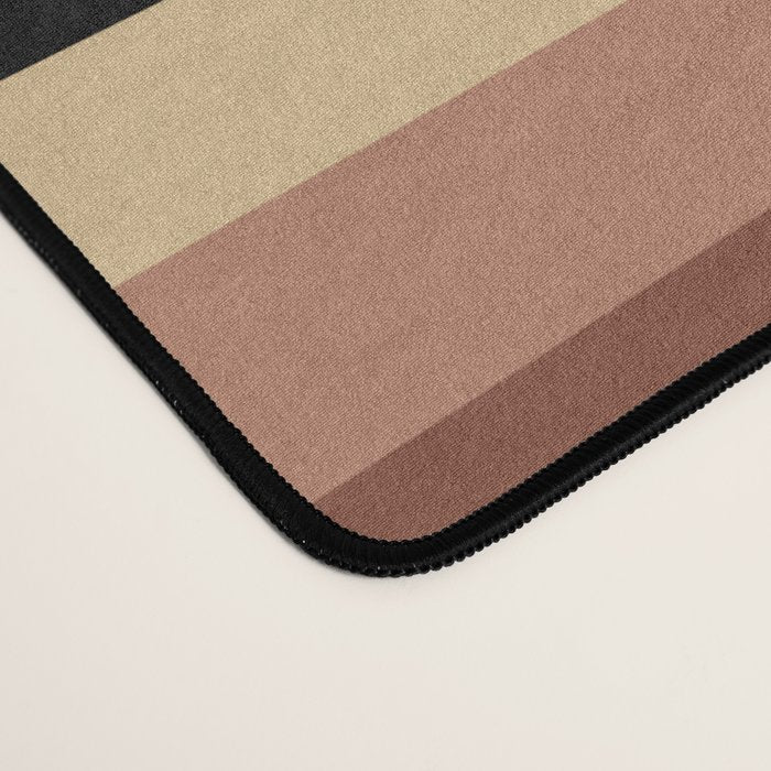 Mixed Stripes Pattern XXIV Bold Retro Desk Mat Gallery Image 4
