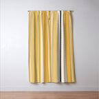 Western Stripes V Golden Yellow Window Curtain Gallery Image 3