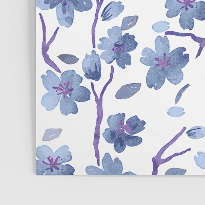 Blue Flowers 4 Poster Gallery Image 3