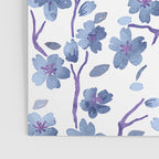 Blue Flowers 4 Poster Gallery Image 3