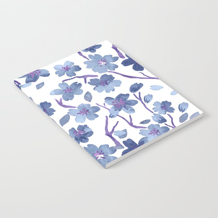 Blue Flowers 4 Notebook Gallery Image 2