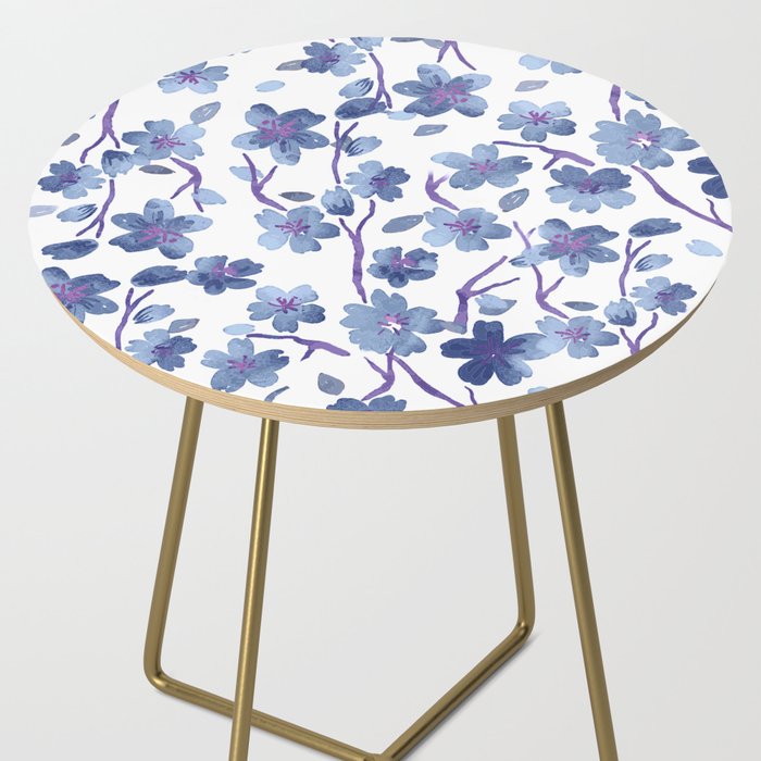Blue Flowers 4 Side Table Gallery Image 2
