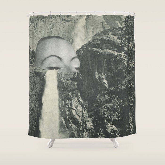 Falling Shower Curtain Gallery Image 1