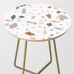 Terrazzo Milenial Pink Rose Quartz Side Table Gallery Image 2