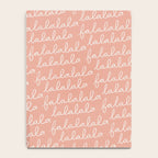Fa La La Peach Pink Notebook Gallery Image 4
