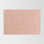 Fa La La Peach Pink Rug Gallery Image 2
