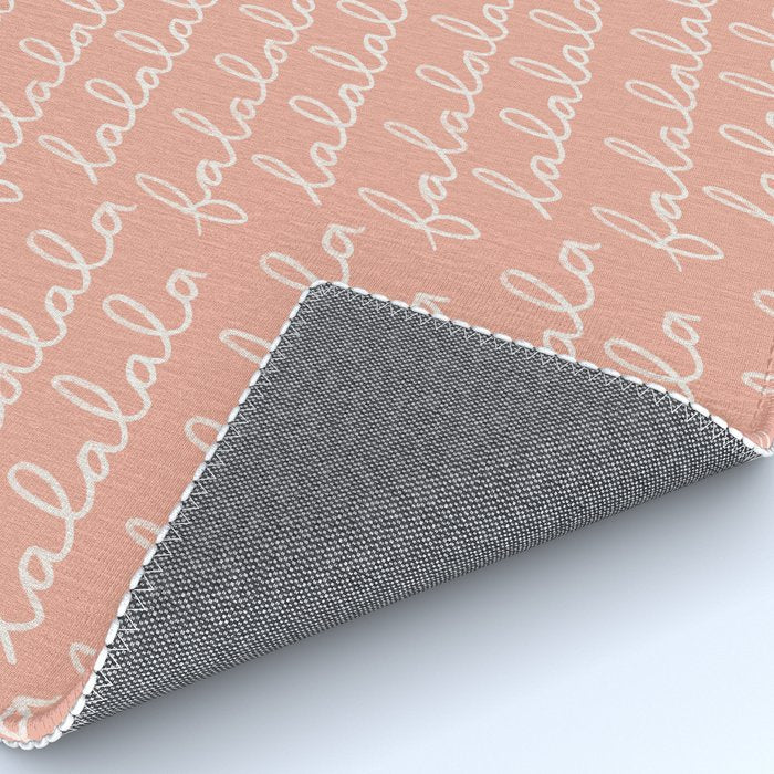 Fa La La Peach Pink Rug Gallery Image 4