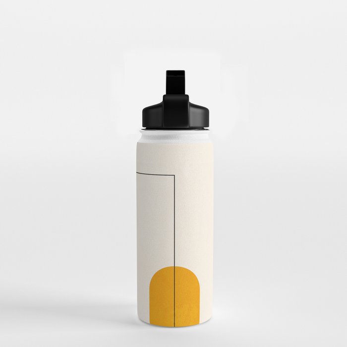 Minimal Geometric Shapes 65 Water Bottle Gallery Image 2