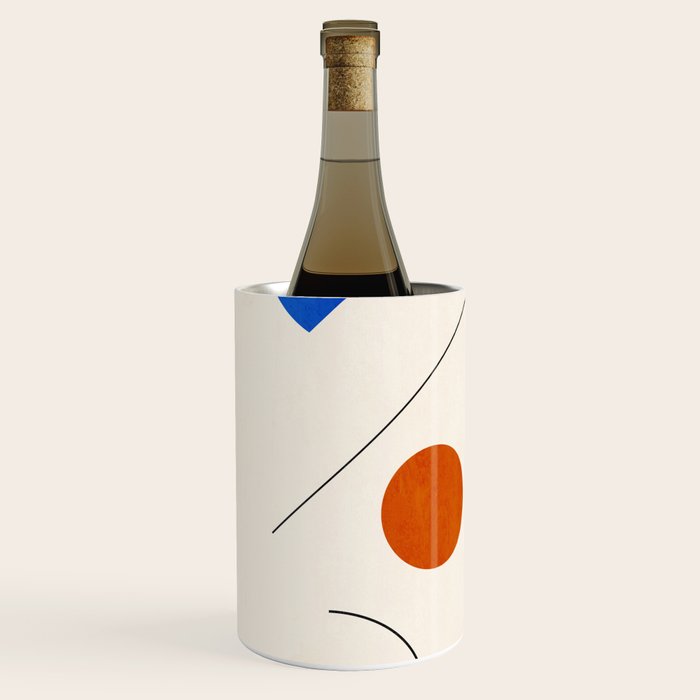 Minimal Geometric Shapes 65 Wine Chiller Gallery Image 2
