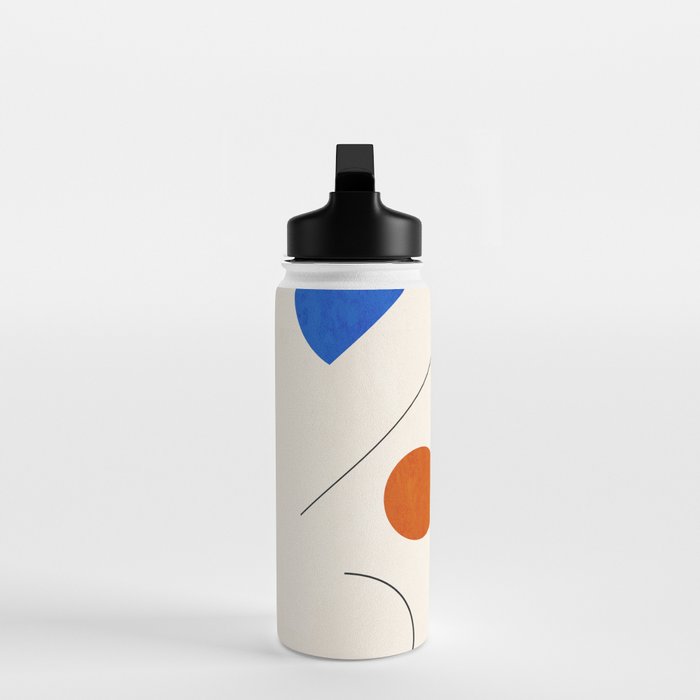 Minimal Geometric Shapes 65 Water Bottle Gallery Image 3