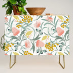 Flora Australis White Credenza Gallery Image 1