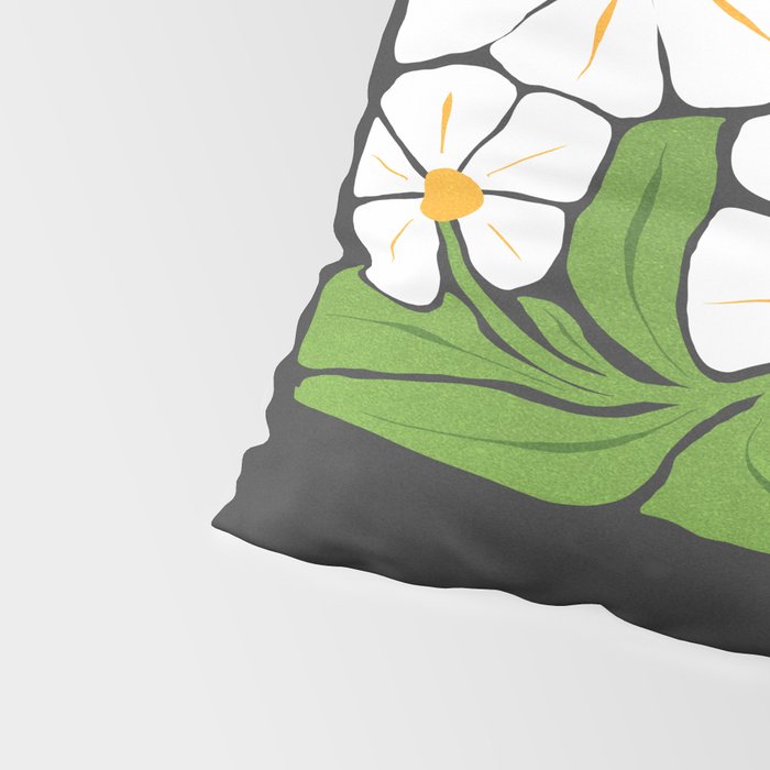 Trust the Process: Flower Market | Typography Edition 01 Pillow Sham Gallery Image 4