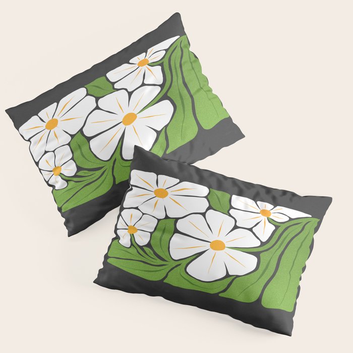 Trust the Process: Flower Market | Typography Edition 01 Pillow Sham Gallery Image 1