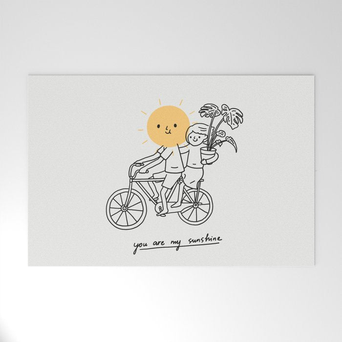 You are my sunshine 2 Welcome Mat Gallery Image 1