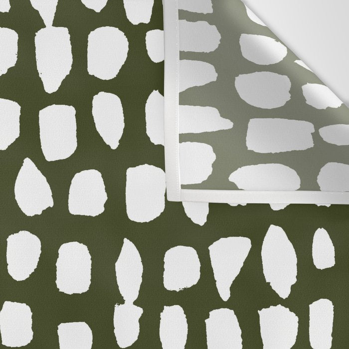 Dots (Olive) Wall Tapestry Gallery Image 3