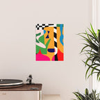 Bold and vibrant abstract shapes Poster Gallery Image 2