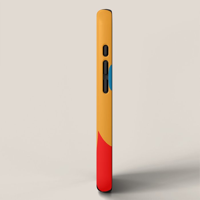 Bold and vibrant abstract shapes iPhone Case Gallery Image 2